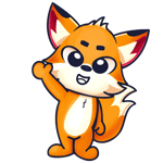 Celsius mascotte die wuivt